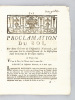Loi. Code Militaire. Donnée à Paris le 19 octobre 1791 [ On joint  :] Proclamation du Roi, sur deux décrets de l'Assemblée Nationale, qui ont pour but ...