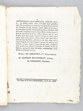 Réplique pour le Sieur Thibault , Secrétaire du Roi, plaignant & intimé contre Maître Froudière, Avocat, accusé & appellant ; et en présence de M. le ...