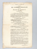Vendredi 30 juillet 1830. Extrait du Courrier Français et du Journal du Commerce. "Proclamation. Paris 29 juillet" [ Proclamations de Lafayette, ...
