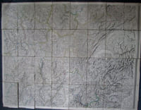 [ Carte ] Centre Est de la France : Belfort - Bâle - Auxerre - Bourges - Aurillac - Valence - Turin - Lyon - Macon