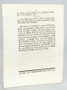 Lettres Patentes du Roi, sur le Décret de l'Assemblée Nationale, du 30 Mai 1790, concernant les Mendians dans Paris, ou dans les Départemens voisins. ...
