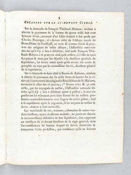 Loi donnée à Paris le 13 août 1792, l'an 4e de la Liberté. Décret de l'Assemblée Nationale du 30 juillet 1792 : Jurandes et Maîtrises : "Sur la ...