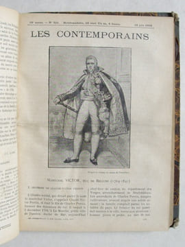 Les Contemporains Année 1910 Complète [ Revue 18e et 19e Année : n° 899 à 950 ] Berthier - Général San Martin - Catherine II - Potemkine - Saint-Just ...