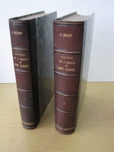 Histoire de l'Abbaye et de la Terre de Saint-Claude (2 Tomes - Complet)