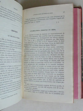 Museum Lessianum. Section Théologique. Revue des Communautés Religieuses. De 1925 à Janvier-Février 1940 (16 Années de la "Revue des Communautés ...