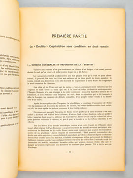 La capitulation sans conditions de l'Allemagne et ses précédents historiques. Thèse pour le Doctorat en droit, présentée et soutenue le 14 Décembre ...