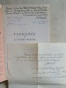 Florilège de la culture française en 1400 citations. [ Avec une L.A.S. et un envoi de l'auteur d'intérêt maçonnique ]. PASCAL, Joseph