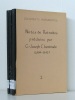 Documents marianistes. Notes de Retraites prêchées par G.-Joseph Chaminade (1809-1843) (3 Tomes - Complet). CHAMINADE, Guillaume-Joseph