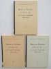 Documents marianistes. Notes de Retraites prêchées par G.-Joseph Chaminade (1809-1843) (3 Tomes - Complet). CHAMINADE, Guillaume-Joseph