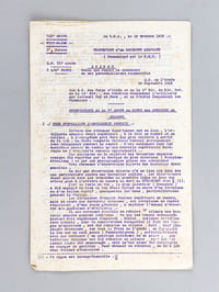 Au Q.G.A. le 14 octobre 1915. Traduction d'un document allemand (communiqué par le G. Q.G.) SECRET : Observations de la Ve Armée au Cours des Attaques en Argonne destiné "aux QG des Corps d'Armée et de la 6e Div. de Rés. Bav. de la 11e Div., des Généraux Commandant l'Artillerie des Secteurs Sud et Nord, et au Général Commandant les Pionniers"