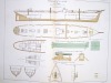 Aide-Mémoire d'Artillerie Navale. Planches. 2e Livraison 1879 (Chapitre VI : Renseignements sur les navires) : Planche 36 : Croiseurs de 3ème Classe. ...