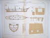 Aide-Mémoire d'Artillerie Navale. Planches. 2e Livraison 1879 (Chapitre VI : Renseignements sur les navires) : Planche 38 : Avisos. Le Bougainville. ...