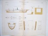 Aide-Mémoire d'Artillerie Navale. Planches. 2e Livraison 1879 (Chapitre VI : Renseignements sur les navires) : Planche 39 : Avisos. Le ...