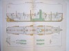 Aide-Mémoire d'Artillerie Navale. Planches. 2e Livraison 1879 (Chapitre VI : Renseignements sur les navires) : Planche 44 : Transports L'Annamite, ...