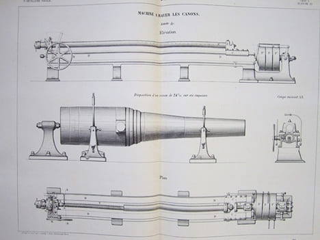 Aide-Mémoire d'Artillerie Navale. Planches. 2e Livraison 1875 (Annexe au Mémorial de l'artillerie de la marine) : [ 18 planches dont 9 en couleurs ] ...