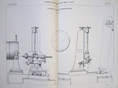 Aide-Mémoire d'Artillerie Navale. Planches. 2e Livraison 1875 (Annexe au Mémorial de l'artillerie de la marine) : [ 18 planches dont 9 en couleurs ] ...