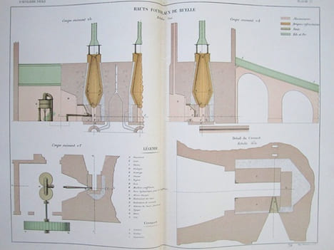 Aide-Mémoire d'Artillerie Navale. Planches. 2e Livraison 1875 (Annexe au Mémorial de l'artillerie de la marine) : [ 18 planches dont 9 en couleurs ] ...