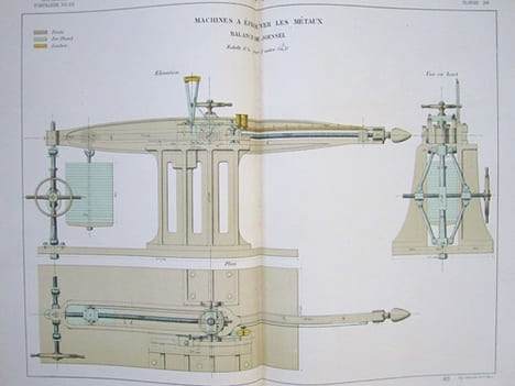 Aide-Mémoire d'Artillerie Navale. Planches. 2e Livraison 1875 (Annexe au Mémorial de l'artillerie de la marine) : [ 18 planches dont 9 en couleurs ] ...
