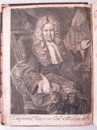 Oeuvres Françoises de M. Vieussens (3 Titres en 2 Volumes - Complet) Traité Nouveau de la Structure et des Causes du Mouvement Naturel du Coeur. Première édition - Traité Nouveau de la Structure de l'Oreille. Première édition - Traité Nouveau des Liqueurs du Corps Humain. Première édition.