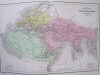 Atlas de Géographie physique, politique et historique [ Exemplaire bien complet des 103 cartes en 52 planches doubles ]. DELAMARCHE, A.