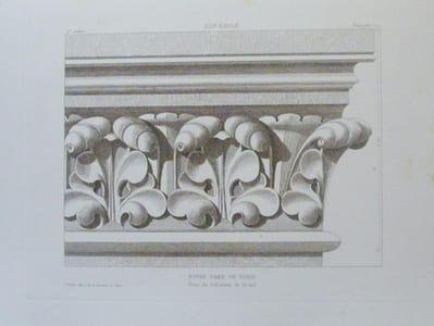 Recueil de Sculptures Gothiques, dessinées et gravées à l'eau-forte, d'après les plus beaux monuments construits en France depuis le onzième jusqu'au quinzième siècle.