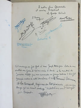 Le Livre de la Prière antique [ Livre portant un ex-dono autographe signé de l'Abbé Fernand Sarran, dit "Lou Cascarot" ]. CABROL, Fernand, Rme Dom