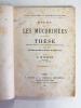 Etude sur les Mucorinées. Thèse présentée et soutenue à l'Ecole Supérieure de Pharmacie de Paris, le  X mars 1882. BAINIER, G. [ BAINIER, Georges ...