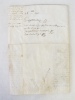 [ Lettre de Ratification sur vélin, Maison située paroisse de Bazougers, Siège Royal de Laval, Généralité de Tours, le 7 Septembre 1787 ] "Louis par ...