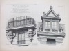 Monographies de Bâtiments Modernes. Maison Avenue Trudaine n° 21 à Paris. Mr. Charles Gautier Architecte (75009). DUCHER FILS ; RAGUENET, A. ; ( ...
