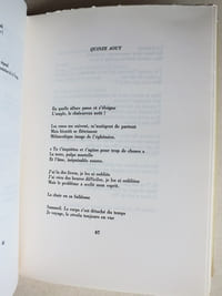 Le Cycle de l'Horloge suivi de Elégie. [ Livre dédicacé par l'auteur ]