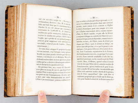 Défense de l'Ecole Libre devant la Cour des Pairs (Septembre 1831). Du devoir des Catholiques dans la question de la Liberté d'enseignement (Novembre ...