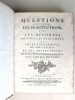 Questions concernant les Substitutions, avec les Réponses de Tous les Parlemens et Cours Souveraines du Royaume, et des Observations de M. le ...