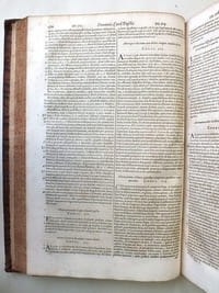 Practicarum conclusionum Iuris, in omni foro frequentiorum (9 Tomes - Complet) In quibus Praeter Spirituales, Ecclesiasticas, Legales, Iudiciarias caeterásque materias Canonicas, Prophanas, Civiles, Criminales & mixtas in vtroque foro magis frequentes, miro ordine digestas receptásque opiniones vbique Asterisco * notatis aliqua multarum insignium ecclesiarum, ordinum regularium militiarum regnorum prouinciarum ciuitatum & aliorum locorum statua mores consuetudines, indulta & priuilegia vt obiter a doctoribus citatis sunt relata ordine alphabetico contineuntur ac declarantur. Opus omnibus iudicibus ciuilibus et criminalibus tam ecclesiasticuis quam secularibus ac praecipue palatis aduocatis causorum patronis & vtriusque iuris peritis necessarum ac perutile, theoricam & praxim in omni fere materia continens.