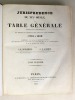 Jurisprudence du XIXe siècle ou Table Générale alphabétique et chronologique du Recueil général des Lois et des Arrêts (1791 à 1850) Tome I : A ...