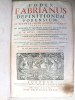 Codex Fabrianus Definitionum forensum, et rerum in sacro sabaudiae senatu Tractarum, ad ordinem titulorum codicis Justinianei... et in novem libros ...