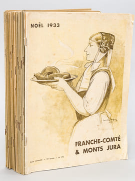 Franche-Comté et Monts Jura. Revue Mensuelle. Lot de 27 Numéros de 1926 à 1937 : N° 85 (Août 1926) - 166 (Mai 1933) - 173 (Noël 1933) - 176 ( Mars ...