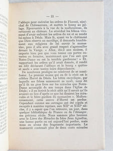 Déols. Son passé - Son abbaye. Sa Vierge des Miracles.