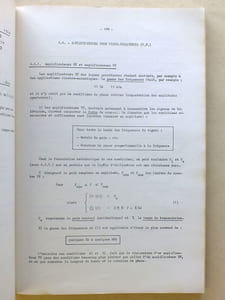 Electronique fondamentale - Notes prises au cours de MM. Y. Angel, M.-Y. Bernard et J.-P. Watteau [ 2 tomes : Tome I et Tome II - Cours du Conservatoire National des Arts et Métiers ]