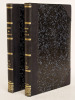 Revue de Paris Tome Premier (Avril 1829) Tome Second (Mai 1829) [ Edition originale contenant l'article d'Eugène Delacroix : Des Critiques en matière ...
