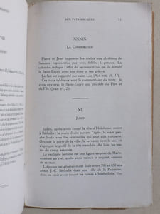 Une excursion aux pays bibliques.
