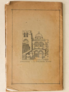 Une excursion aux pays bibliques.