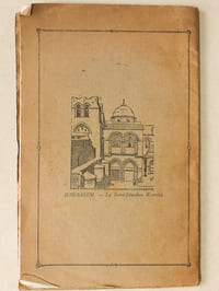 Une excursion aux pays bibliques.