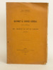 Rapport au Conseil Général sur le Service des Archives de Lot-et-Garonne [ 1904-1905 ]. BONNAT, René