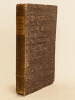Annales de Chimie et de Physique. Année 1816 - Volume II - Tome Deuxième [ Tome 2 ] : Suite de l'Essai d'une Classification naturelle pour les Corps ...