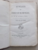 Annales de Chimie et de Physique. 1821 - Volume 2 : Tome Dix-Septième [ Tome 17 - Tome XVII ] : Rapport fait à l'Académie des Sciences par M. Arago, ...