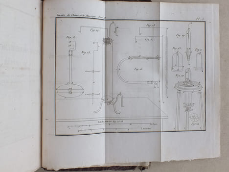 Annales de Chimie et de Physique. 1821 - Volume 3 : Tome Dix-Huitième [ Tome 18 - Tome XVIII ] : Note sur un appareil à l'aide duquel on peut vérifier ...