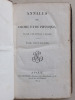 Annales de Chimie et de Physique. 1824 - Volume 2 : Tome Vingt-Sixième [ Tome 26 - Tome XXVI ] : Extrait d'un Mémoire sur les Phénomènes ...