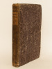 Annales de Chimie et de Physique. 1824 - Volume 2 : Tome Vingt-Sixième [ Tome 26 - Tome XXVI ] : Extrait d'un Mémoire sur les Phénomènes ...