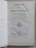 Annales de Chimie et de Physique. 1826 - Volume 1 : Tome Trente-Unième [ Tome 31 - Tome XXXI ] : Des changements dans le système de Mineralogie ...