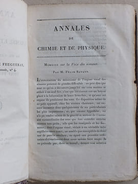 Annales de Chimie et de Physique. 1826 - Volume 2 : Tome Trente-Deuxième [ Tome 32 - tome XXXII ] : Note concernant les phénomènes magnétiques ...